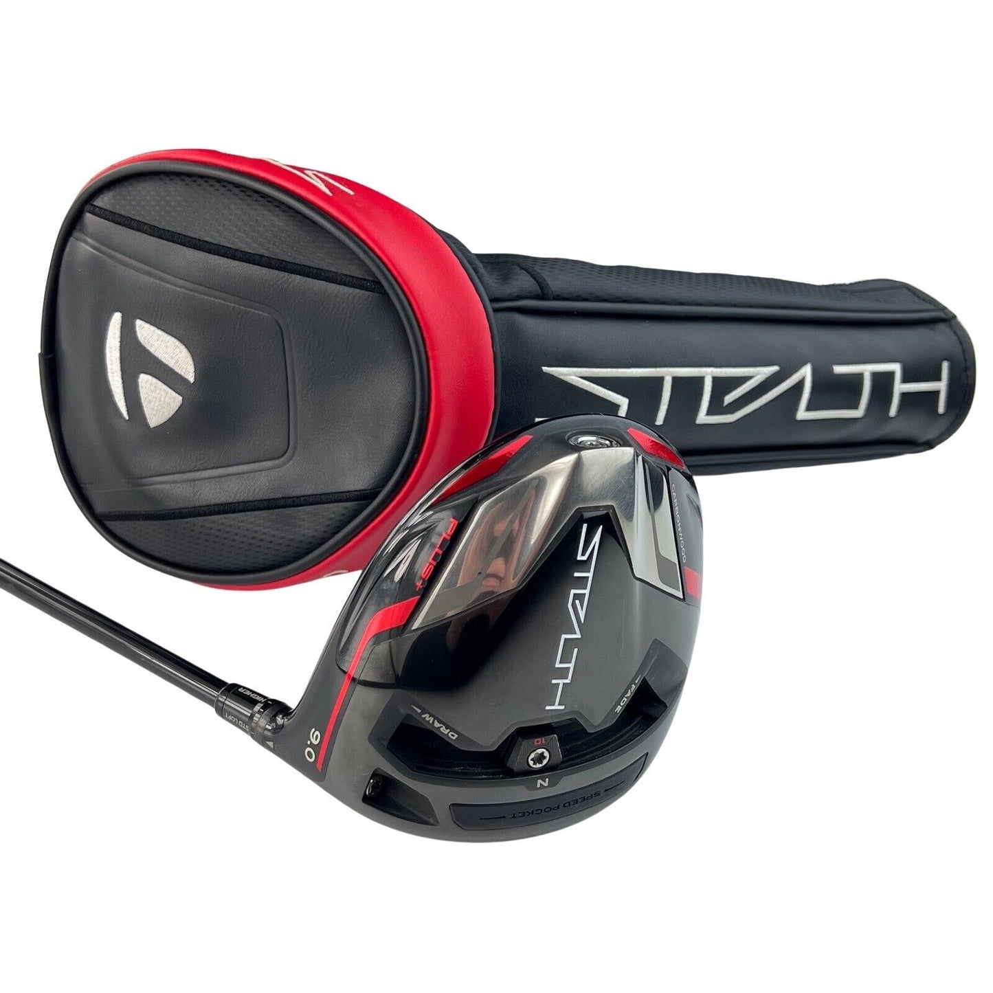 TaylorMade Stealth Plus Driver / 9 Degree / Stiff Flex HZRDUS Smoke RDX Shaft