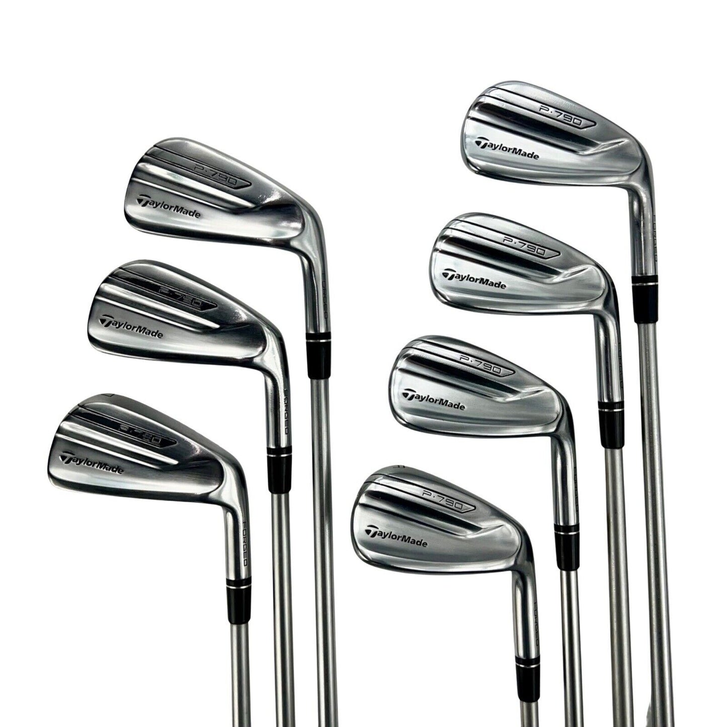 TaylorMade P790 2017 Irons / 5-PW-AW / Stiff Flex KBS Tour C-Taper Shafts