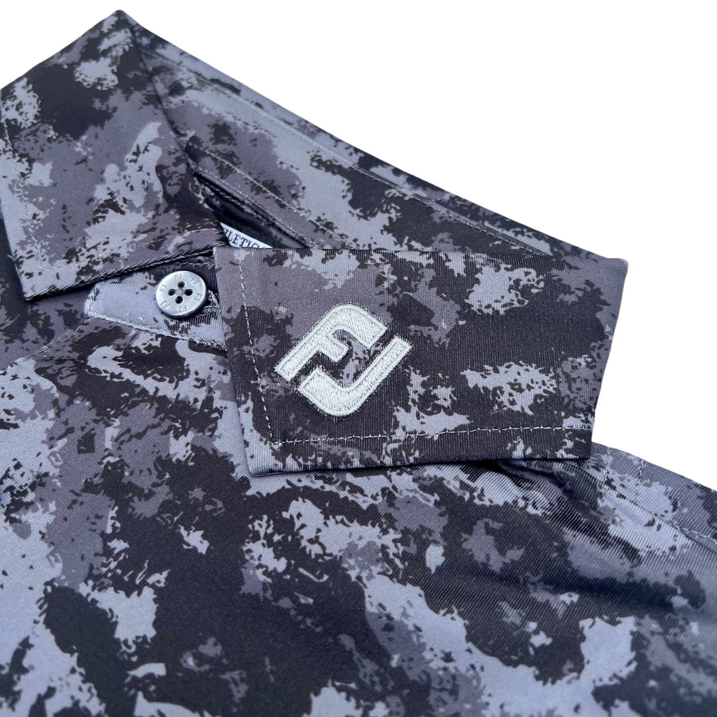 NEW FootJoy Mens Cloud Camo Polo / Black / Size Small