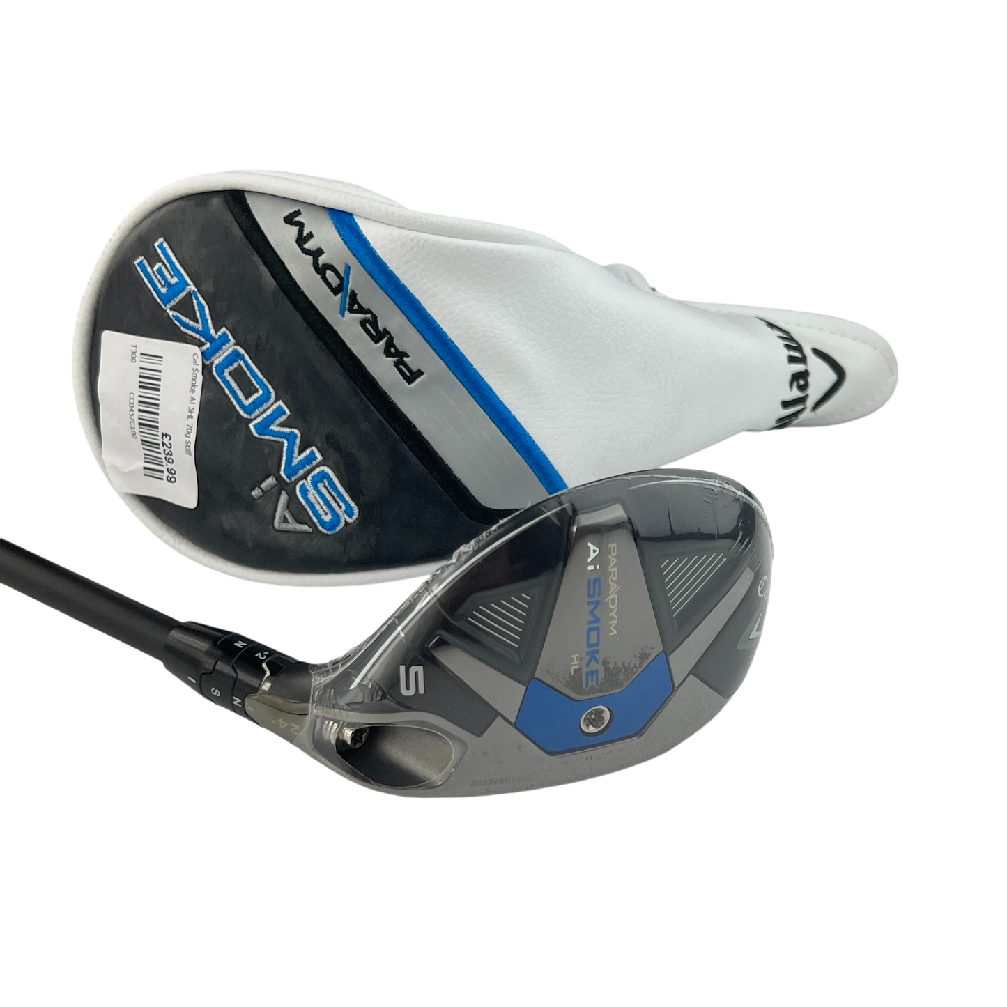 NEW Callaway Ai Smoke 5HL-Hybrid / 24 Degree / Stiff Flex Cypher Shaft