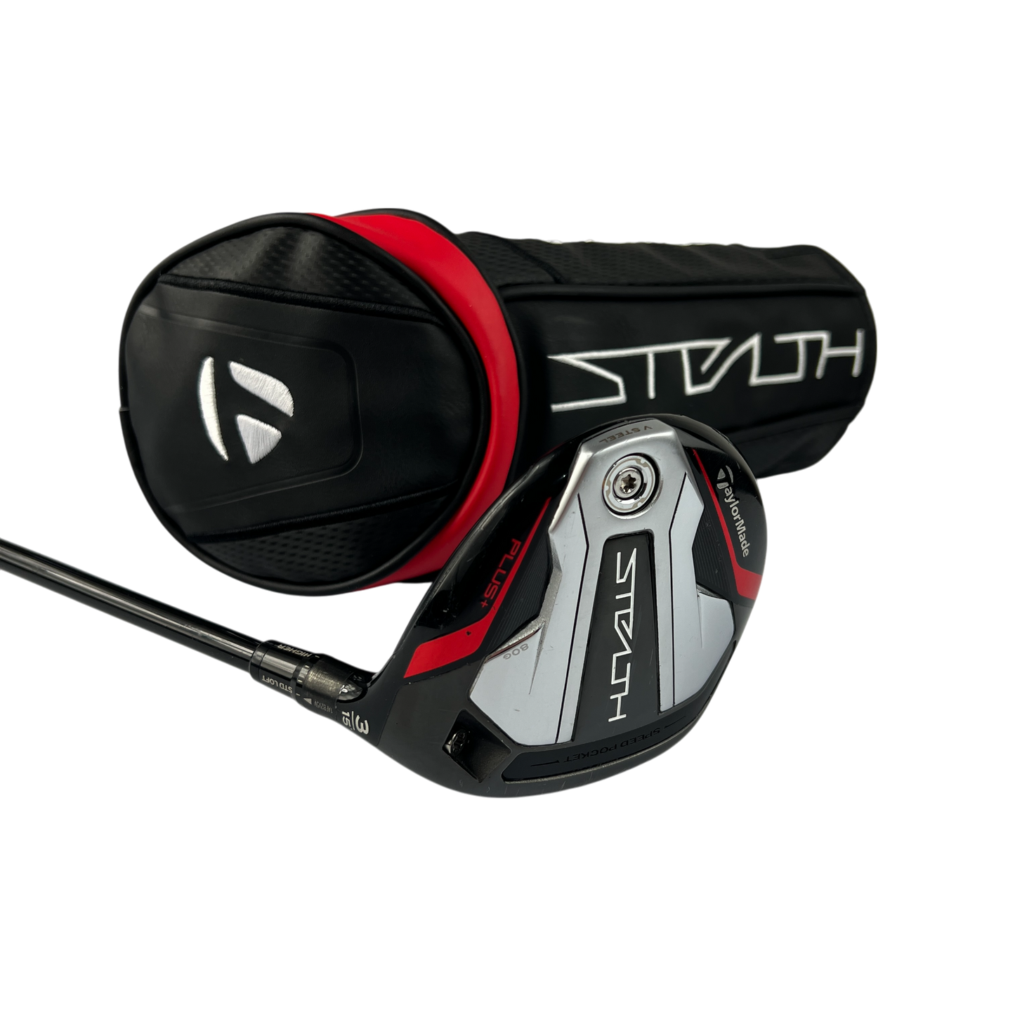 TaylorMade Stealth Plus 3-Wood / 15 Degree / Stiff Flex HZRDUS Shaft