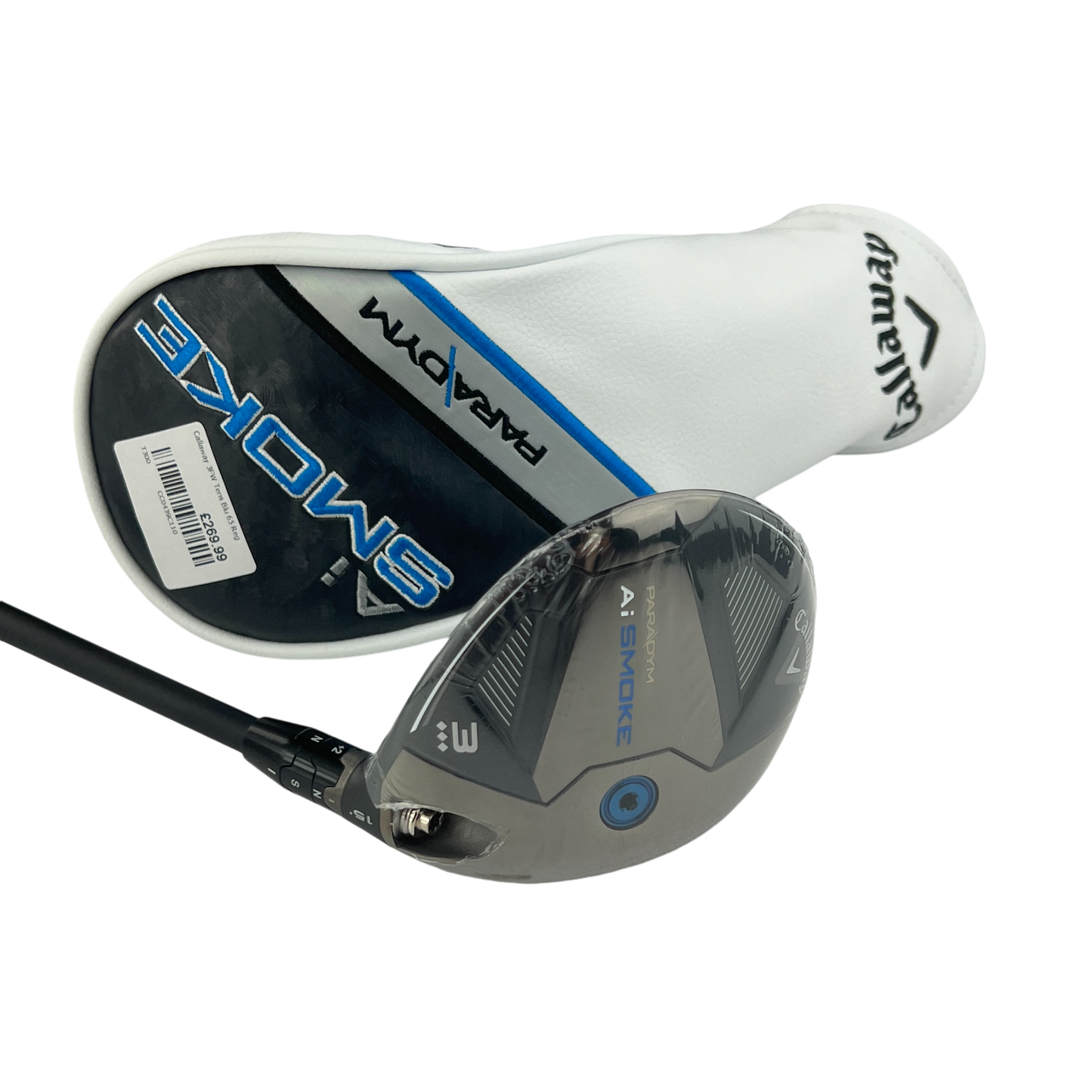 NEW Callaway Ai Smoke Triple Diamond 3-Wood / 15 Degree / Regular Flex Tensei Shaft
